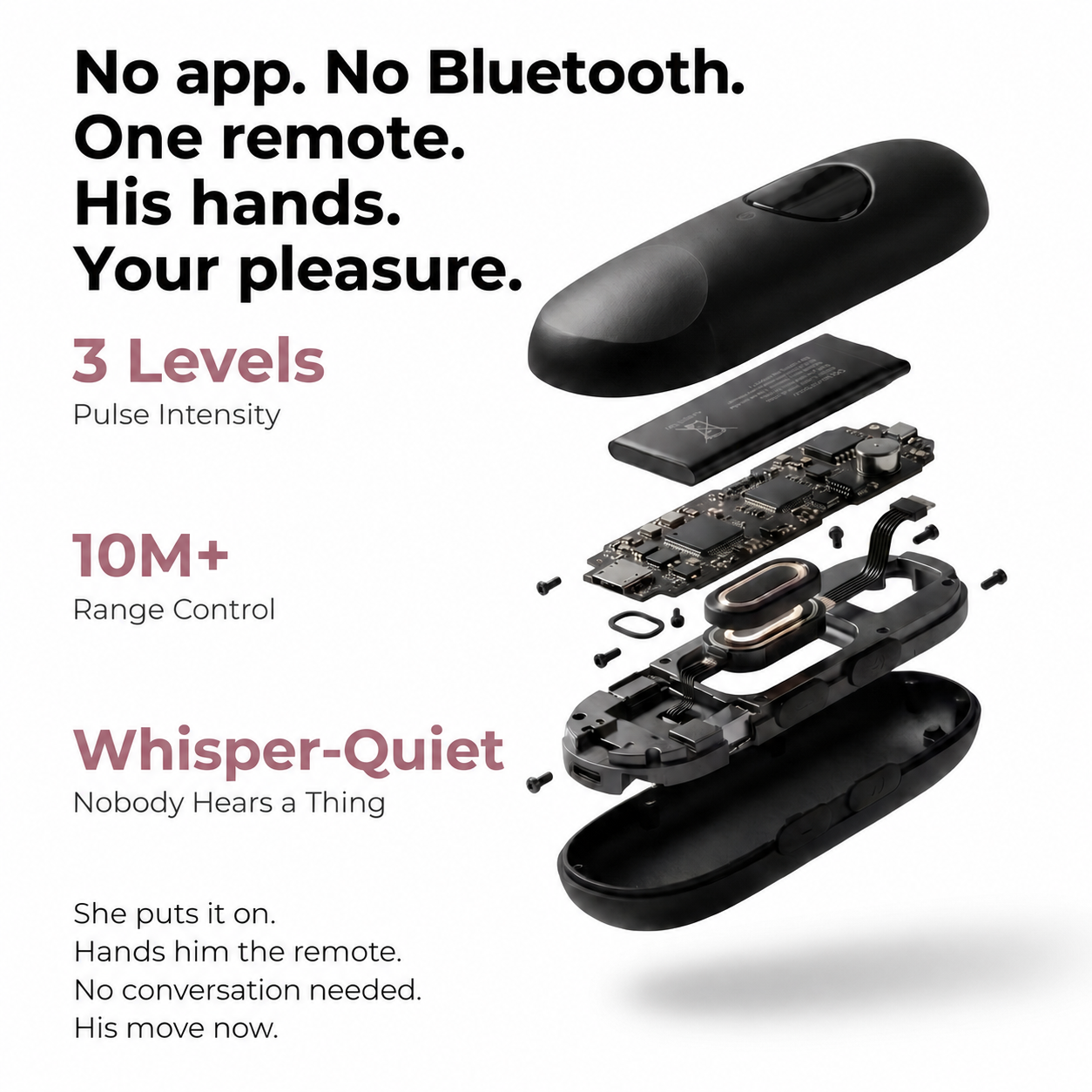 The Pulse Panties™ — Remote Control Couples Vibrator